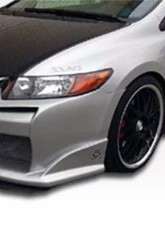 2006-2011 Honda Civic 2DR Duraflex Raven Side Skirts Rocker Panels - 2 Piece                                     - 103334 - Image 4