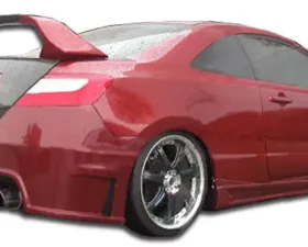 2006-2011 Honda Civic 2DR Duraflex Sigma Rear Bumper Cover - 1 Piece