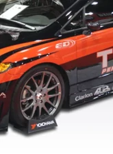 2006-2011 Honda Civic 4DR Duraflex B-2 Side Skirts Rocker Panels - 2 Piece                                     - 103519 - Image 3