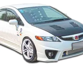 2006-2011 Honda Civic 4DR Duraflex Maddox Front Bumper Cover - 1 Piece