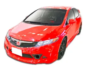 2006-2011 Honda Civic 4DR Duraflex Renzo Front Bumper Cover - 1 Piece