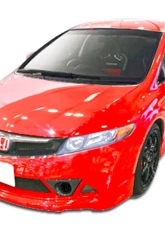 2006-2011 Honda Civic 4DR Duraflex Renzo Front Bumper Cover - 1 Piece                                     - 107434 - Image 5