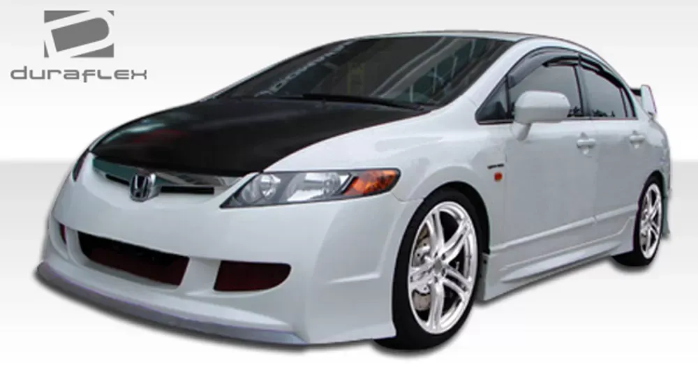 2006-2011 Honda Civic 4DR Duraflex R-Spec Body Kit - 5 Piece - 104539