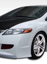 2006-2011 Honda Civic 4DR Duraflex R-Spec Front Bumper Cover - 1 Piece                                     - 104428 - Image 2