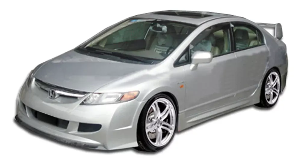 2006-2011 Honda Civic 4DR Duraflex R-Spec Front Bumper Cover - 1 Piece - 104428