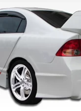 2006-2011 Honda Civic 4DR Duraflex R-Spec Side Skirts Rocker Panels - 2 Piece                                     - 104430 - Image 2