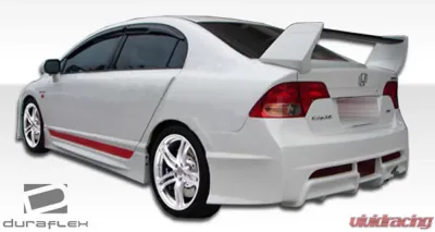 2006-2011 Honda Civic 4DR Duraflex R-Spec Side Skirts Rocker Panels - 2 Piece - 104430