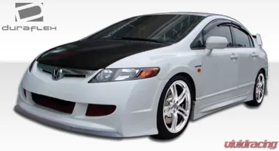 2006-2011 Honda Civic 4DR Duraflex R-Spec Side Skirts Rocker Panels - 2 Piece - 104430