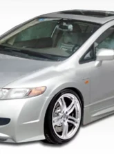 2006-2011 Honda Civic 4DR Duraflex R-Spec Side Skirts Rocker Panels - 2 Piece                                     - 104430 - Image 4
