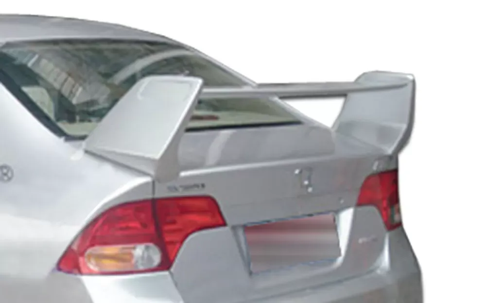 2006-2011 Honda Civic 4DR Duraflex R-Spec Wing Trunk Lid Spoiler - 1 Piece - 104431