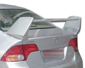 2006-2011 Honda Civic 4DR Duraflex R-Spec Wing Trunk Lid Spoiler - 1 Piece
