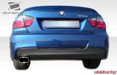 2006-2011 BMW 3 Series E90 4DR Duraflex M-Tech Rear Bumper Cover (single exhaust) - 1 Piece - 103580
