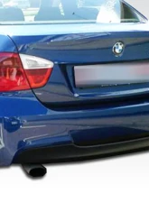2006-2011 BMW 3 Series E90 4DR Duraflex M-Tech Rear Bumper Cover (single exhaust) - 1 Piece                                     - 103580 - Image 3