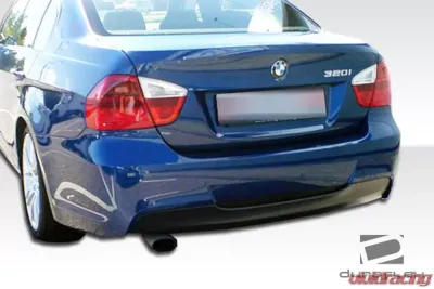 2006-2011 BMW 3 Series E90 4DR Duraflex M-Tech Rear Bumper Cover (single exhaust) - 1 Piece - 103580