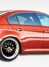 2006-2011 BMW 3 Series E90 4DR Duraflex M-Tech Rear Bumper Cover (single exhaust) - 1 Piece                                     - 103580 - Image 4