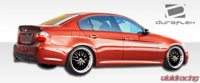 2006-2011 BMW 3 Series E90 4DR Duraflex M-Tech Rear Bumper Cover (single exhaust) - 1 Piece - 103580