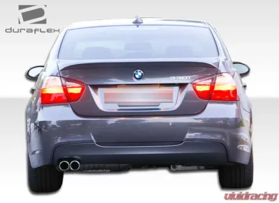 2006-2011 BMW 3 Series E90 4DR Duraflex M-Tech Rear Bumper Cover (single exhaust) - 1 Piece - 103580