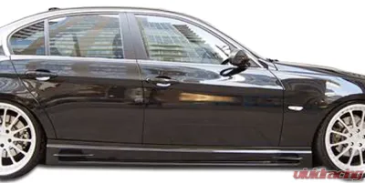 2006-2011 BMW 3 Series E90 4DR Duraflex R-1 Side Skirts Rocker Panels - 2 Piece - 105351