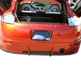 2006-2008 Mitsubishi Eclipse Duraflex Racer Rear Lip Under Spoiler Air Dam - 1 Piece