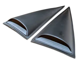2006-2012 Mitsubishi Eclipse Duraflex Racer Window Scoop Louvers - 2 Piece