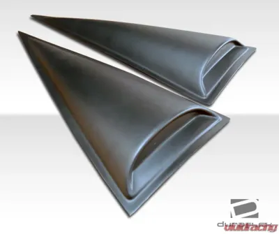 2006-2012 Mitsubishi Eclipse Duraflex Racer Window Scoop Louvers - 2 Piece - 102275