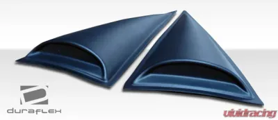 2006-2012 Mitsubishi Eclipse Duraflex Racer Window Scoop Louvers - 2 Piece - 102275