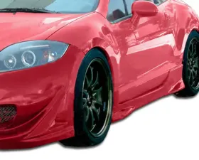 2006-2012 Mitsubishi Eclipse Duraflex XGT Side Skirts Rocker Panels - 2 Piece