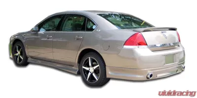 2006-2013 Chevrolet Impala Duraflex Racer Rear Lip Under Spoiler Air Dam - 1 Piece - 103096