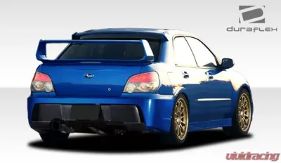 2004-2007 Subaru Impreza WRX STI Duraflex Z-Speed Rear Bumper Cover - 1 Piece - 104168