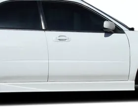 2002-2007 Subaru Impreza WRX STI Duraflex Z-Speed Side Skirts Rocker Panels - 2 Piece