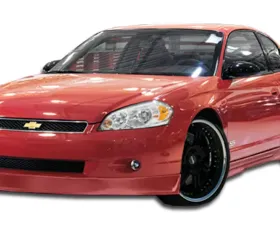 2006-2007 Chevrolet Monte Carlo Duraflex Racer Front Lip Under Spoiler Air Dam - 1 Piece