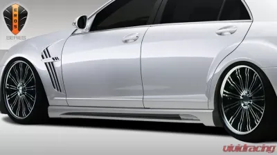 2007-2013 Mercedes S Class W221 Eros Version 2 Side Skirts Rocker Panels - 2 Piece - 107793