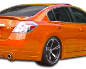 2007-2012 Nissan Altima 4DR Duraflex Racer Rear Lip Under Spoiler Air Dam - 1 Piece