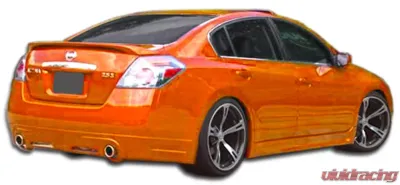 2007-2012 Nissan Altima 4DR Duraflex Racer Rear Lip Under Spoiler Air Dam - 1 Piece - 106060