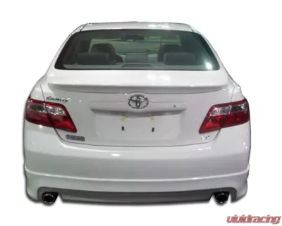2007-2011 Toyota Camry Duraflex Racer Rear Lip Under Spoiler Air Dam (dual exhaust) - 1 Piece - 103474