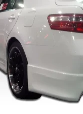 2007-2011 Toyota Camry Duraflex Racer Rear Lip Under Spoiler Air Dam (dual exhaust) - 1 Piece                                     - 103474 - Image 3