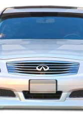 2007-2009 Infiniti G Sedan G25 G35 G37 Duraflex GT Spec Front Lip Under Spoiler Air Dam (non sport) - 1 Piece                                     - 105950 - Image 6