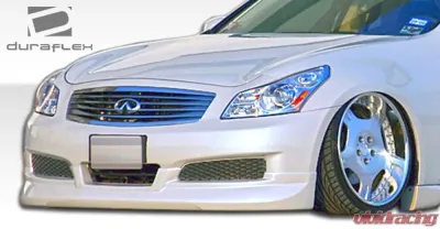 2007-2009 Infiniti G Sedan G25 G35 G37 Duraflex GT Spec Front Lip Under Spoiler Air Dam (non sport) - 1 Piece - 105950