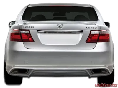 2007-2009 Lexus LS Series LS460 Duraflex W-1 Rear Lip Under Spoiler Air Dam - 1 Piece - 105673