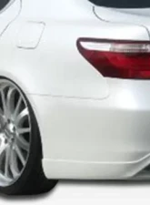 2007-2012 Lexus LS Series LS460 Duraflex W-1 Side Skirts Rocker Panels (short wheelbase) - 2 Piece                                     - 105672 - Image 4