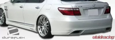 2007-2012 Lexus LS Series LS460 Duraflex W-1 Side Skirts Rocker Panels (short wheelbase) - 2 Piece - 105672