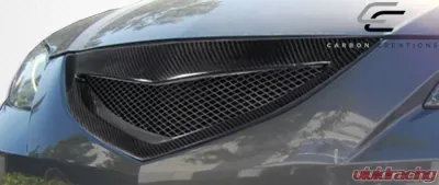 2004-2009 Mazda 3 4DR Carbon Creations Open Mouth Grille - 1 Piece - 105030