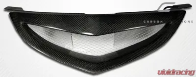 2004-2009 Mazda 3 4DR Carbon Creations Open Mouth Grille - 1 Piece - 105030