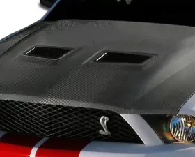 2005-2009 Ford Mustang Cobra Carbon Creations OEM Look Hood - 1 Piece
