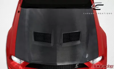 2005-2009 Ford Mustang Cobra Carbon Creations OEM Look Hood - 1 Piece - 104999