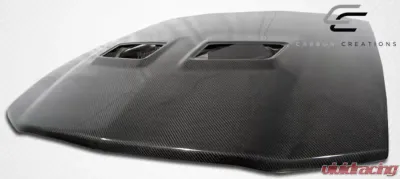 2005-2009 Ford Mustang Cobra Carbon Creations OEM Look Hood - 1 Piece - 104999