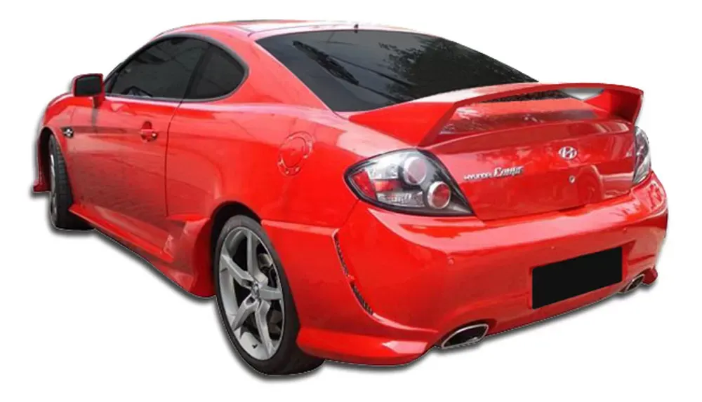 2007-2008 Hyundai Tiburon Duraflex Adonis Rear Bumper Add Ons - 2 Piece - 107445