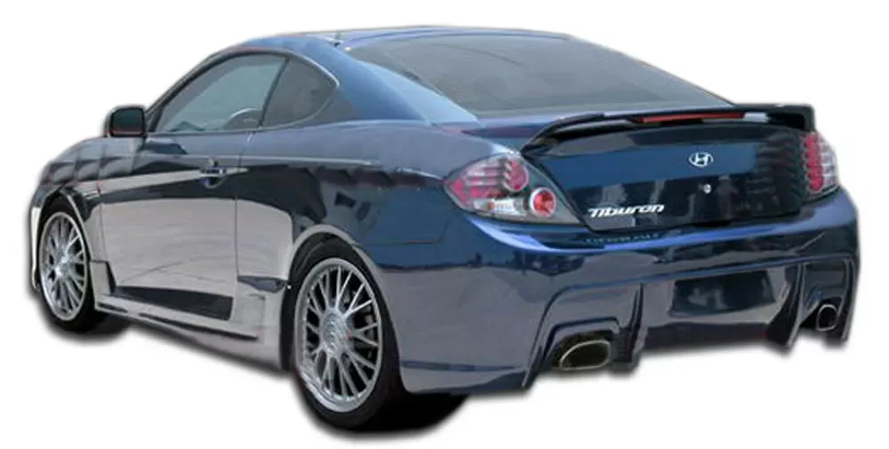 2007-2008 Hyundai Tiburon Duraflex Spec-R Rear Bumper Cover - 1 Piece - 106003
