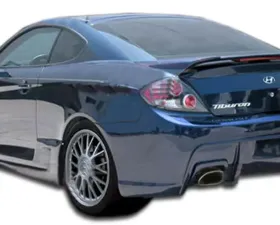 2007-2008 Hyundai Tiburon Duraflex Spec-R Rear Bumper Cover - 1 Piece