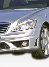 2007-2009 Mercedes S Class W221 Duraflex S65 Look Front Bumper Cover - 1 Piece                                     - 107201 - Image 2